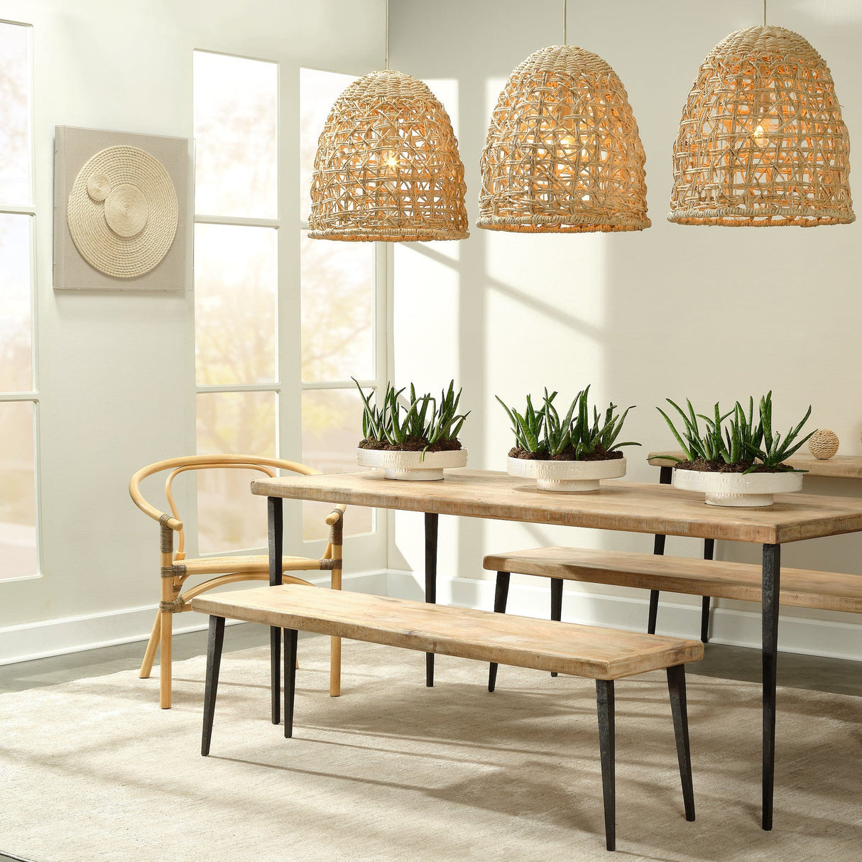 Jamie Young Co. Barbados Small Wall Art Wall jamie-young-8BARB-SMWAWH