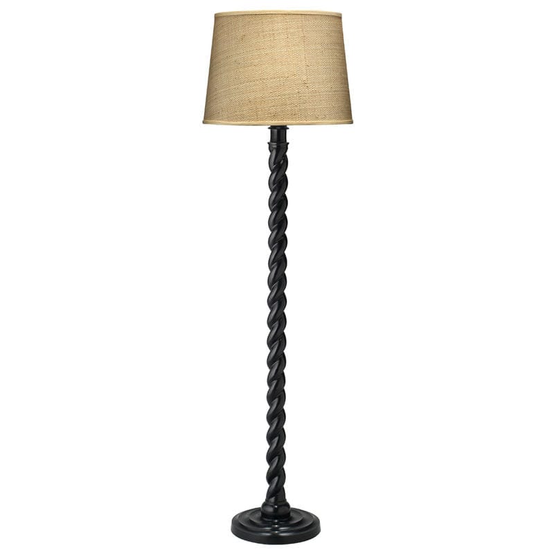 Jamie Young Co. Barley Twist Floor Lamp Lighting jamie-young-1BARL-FLBK