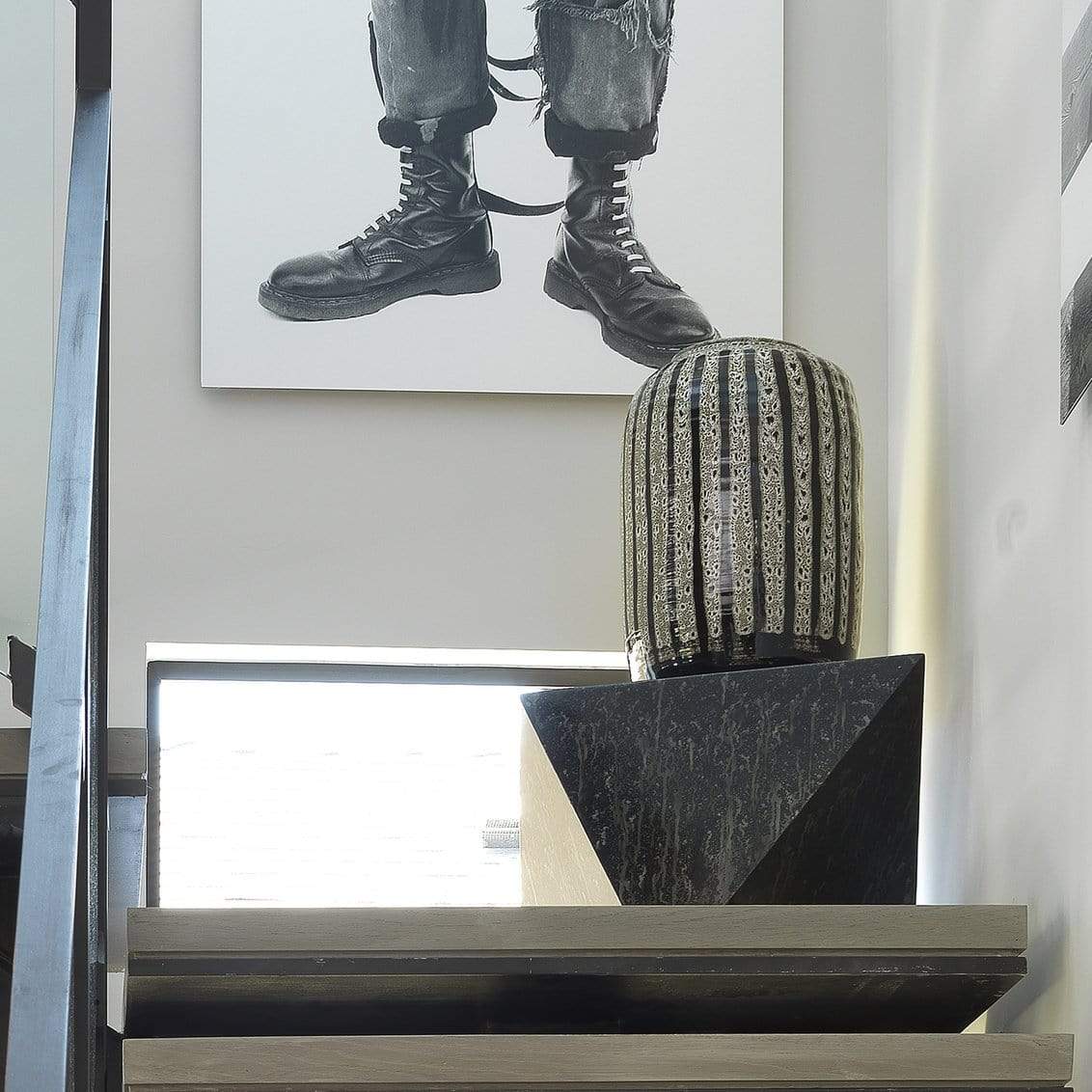 Jamie Young Co. Barnaby Vase Pillow & Decor jamie-young-7BARN-BEBK 688933031324