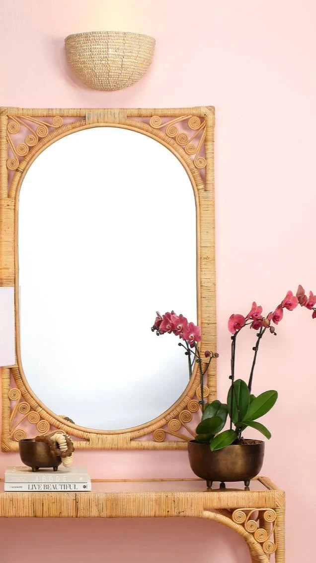 Jamie Young Co. Barnacle Beaded Demi Lune Sconce Lighting jamie-young-4CHAT-SCOB