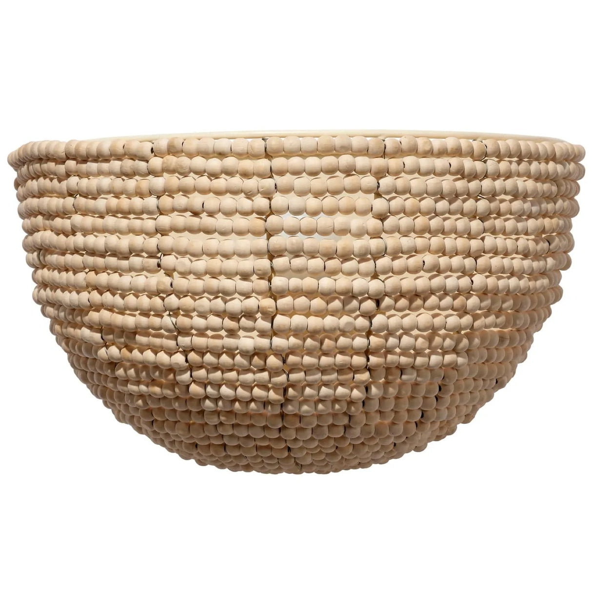 Jamie Young Co. Barnacle Beaded Demi Lune Sconce Lighting jamie-young-4CHAT-SCOB