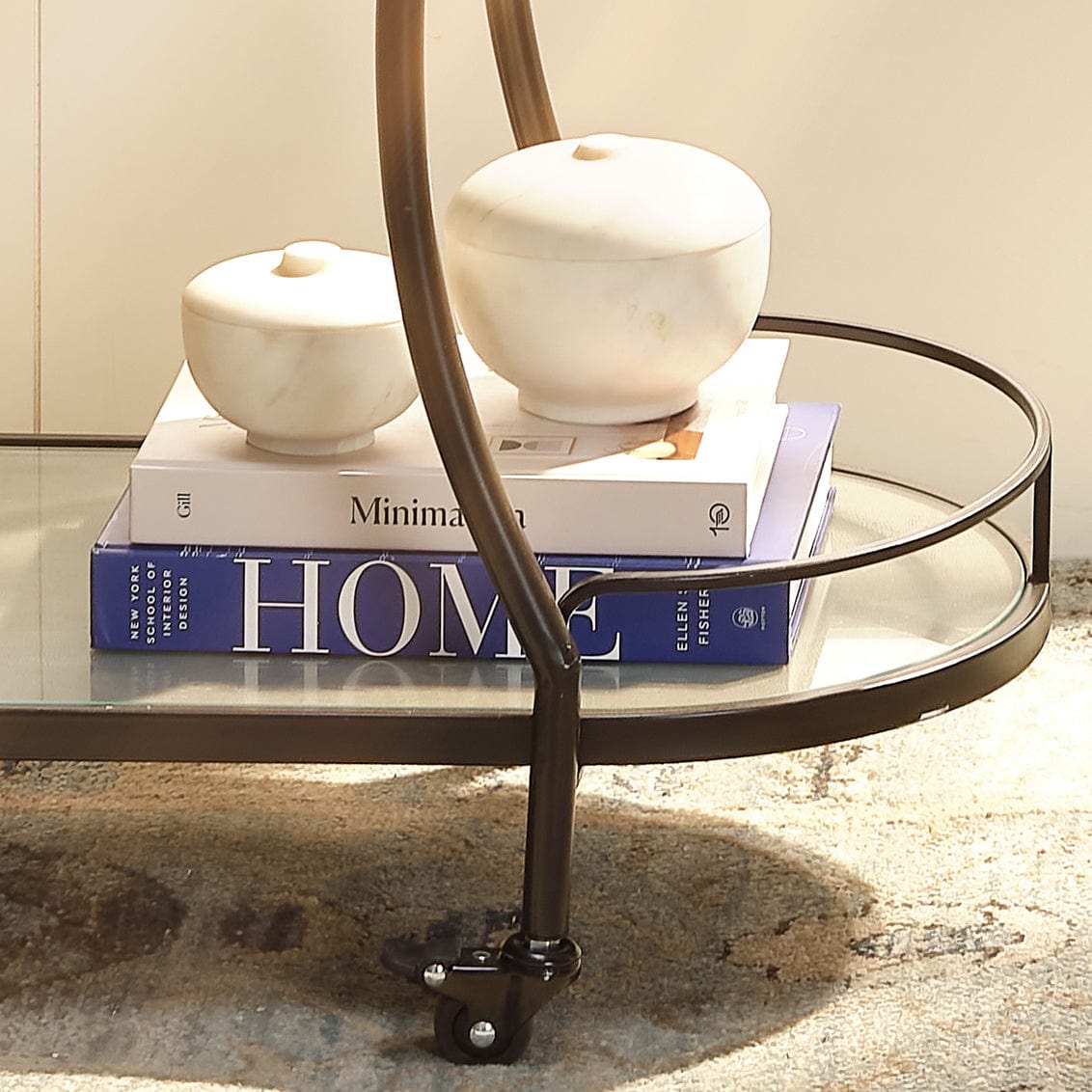 Jamie Young Co. Bennett Storage Bowl w/ Lid Pillow & Decor