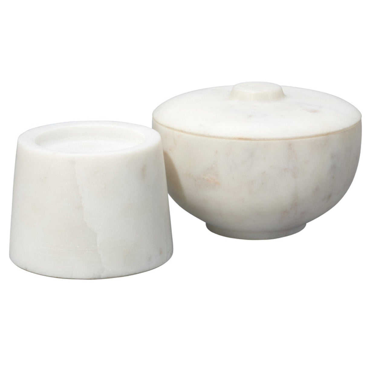 Jamie Young Co. Bennett Storage Bowl w/ Lid Pillow & Decor