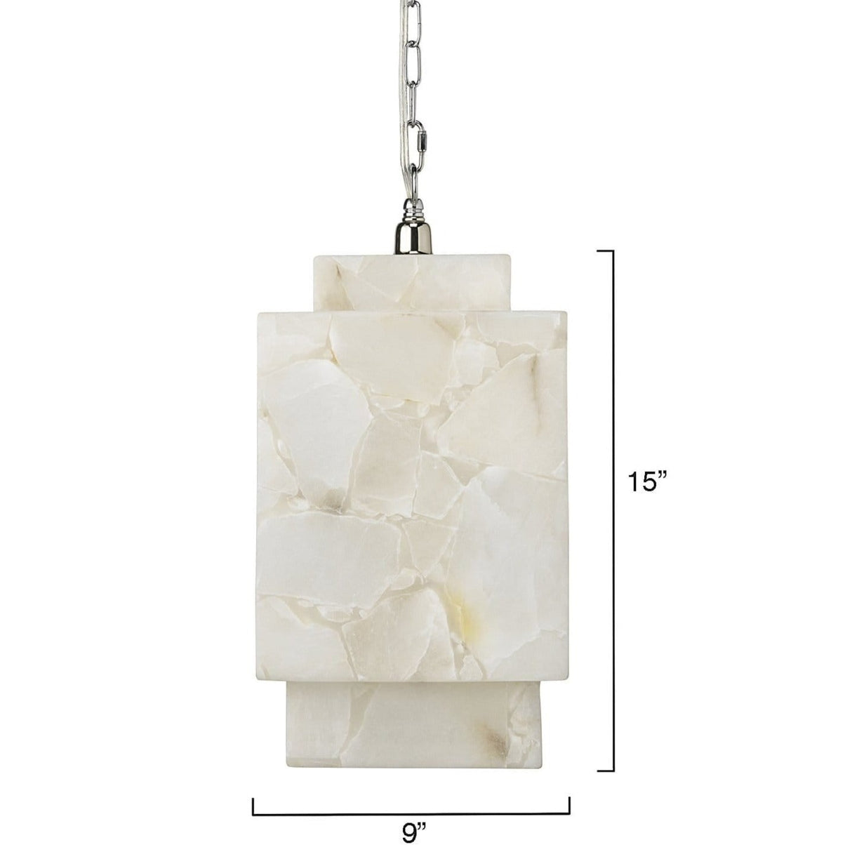 Jamie Young Co. Borealis Cube Pendant Lighting Jamie-Young-5BORCUB-PEWH 00688933016628