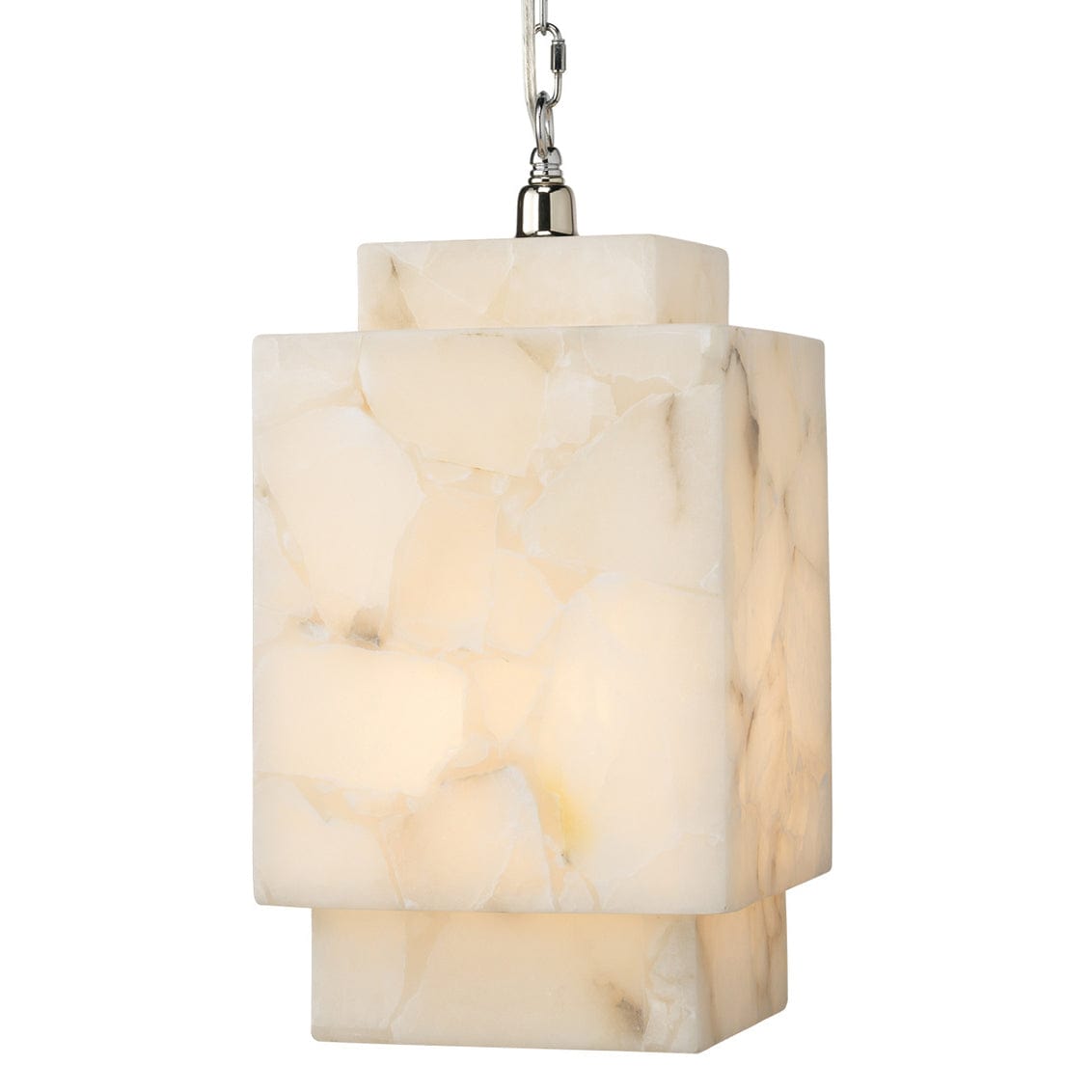 Jamie Young Co. Borealis Cube Pendant Lighting Jamie-Young-5BORCUB-PEWH 00688933016628