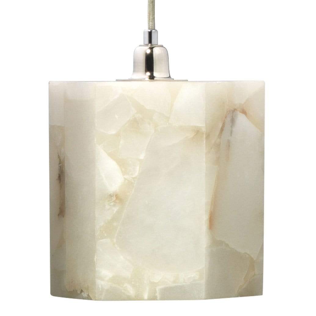 Jamie Young Co. Borealis Hexagon Pendant Lighting jamie-young-5BORE-SMWH 688933014891