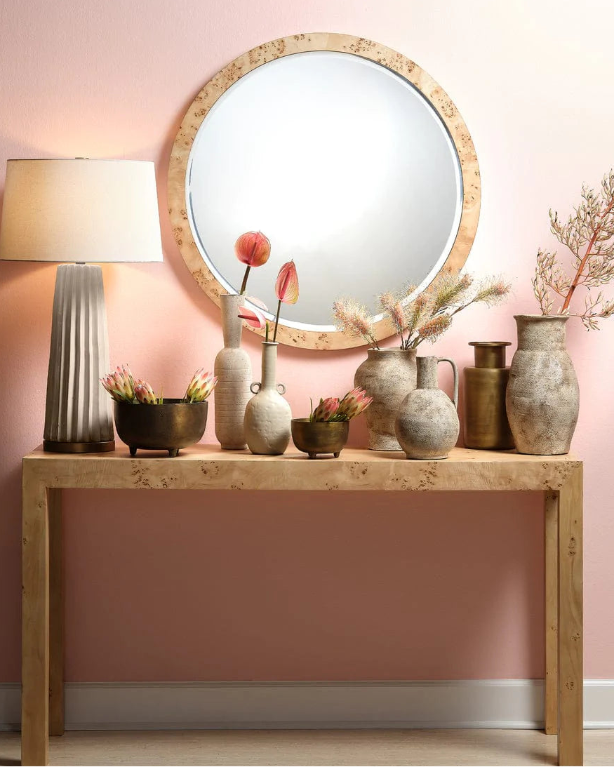 Jamie Young Co. Chandler Round Mirror Wall jamie-young-6HOLL-RNDOW