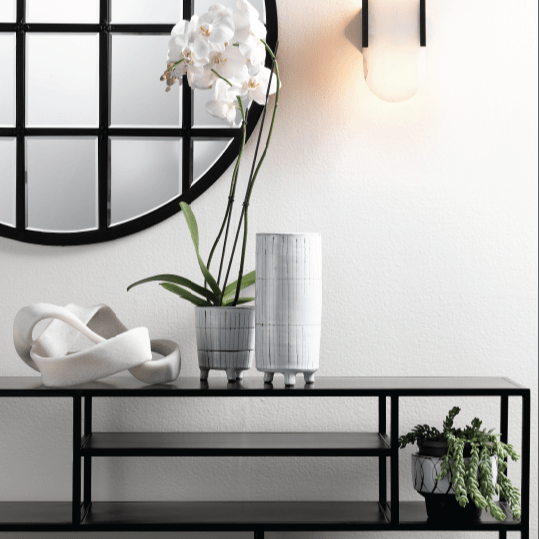 Jamie Young Co. Element Shelved Console Table Furniture jamie-young-20ELEM-COBK 688933028331