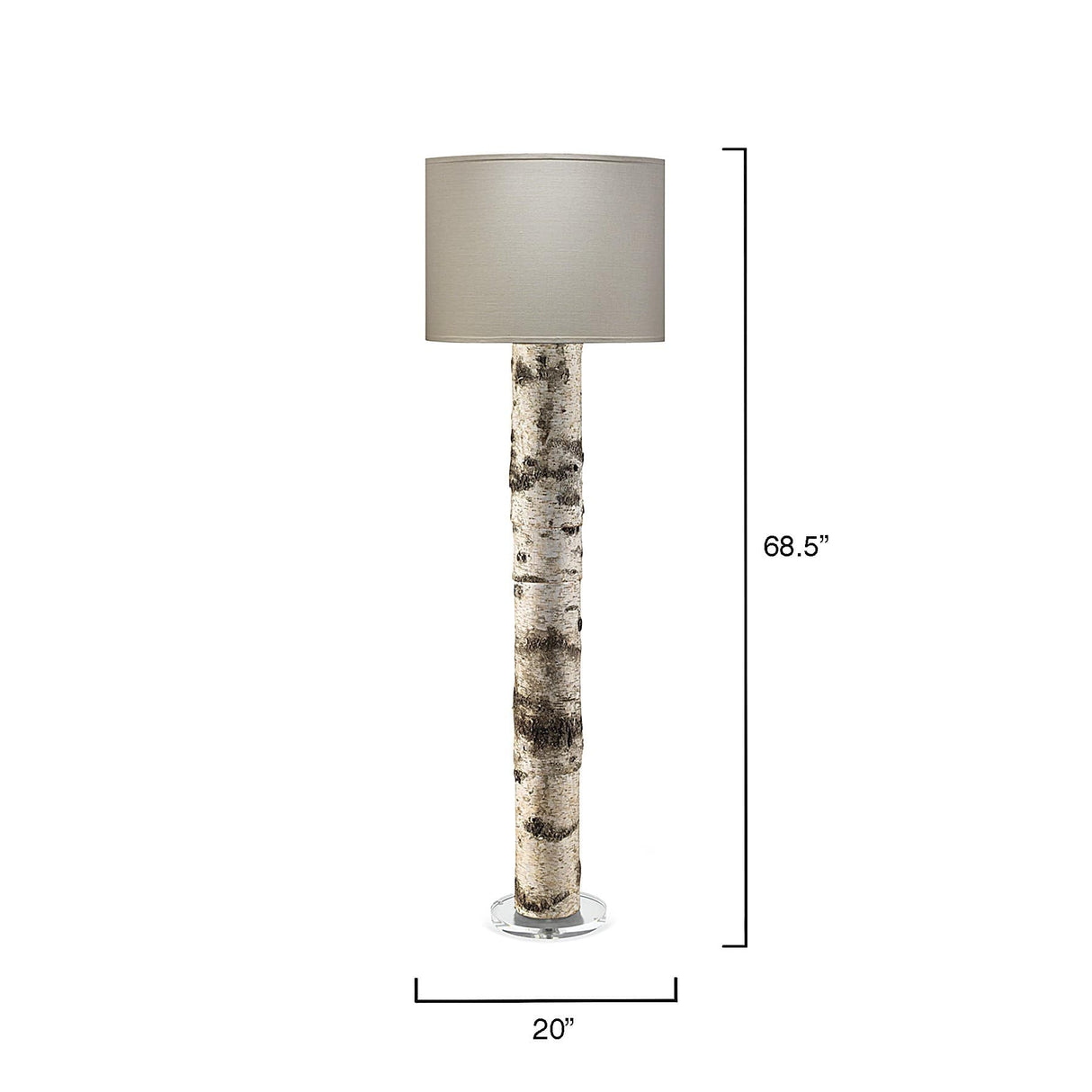 Jamie Young Co. Forester Floor Lamp Lighting jamie-young-1FORR-FLBI