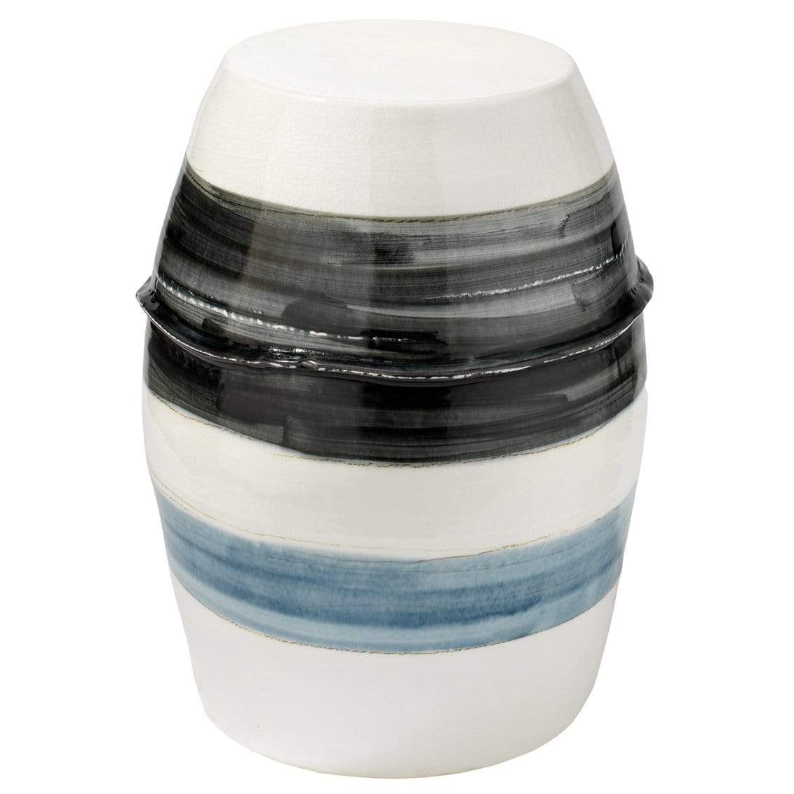 Jamie Young Co. Horizon Striped Side Table Furniture jamie-young-20HORI-STGR