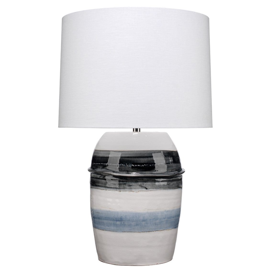 Jamie Young Co. Horizon Striped Table Lamp Lighting jamie-young-9HORIZONGRBL