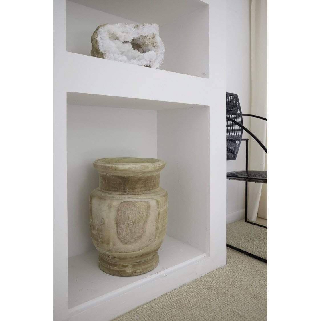 Jamie Young Co. Laguna Wooden Vase Decor Jamie-Young-7LAGU-VAWD 00688933019117