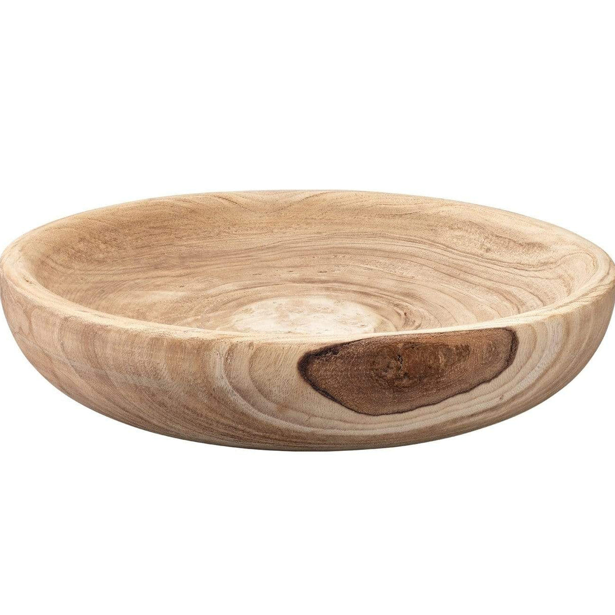 Jamie Young Co. Laurel Wooden Bowl Decor jamie-young-7LAUR-LGWD 688933030228