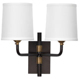 Jamie Young Co. Lawton Double Arm Wall Sconce Wall Sconces jamie-young-4LAWT-DBOB