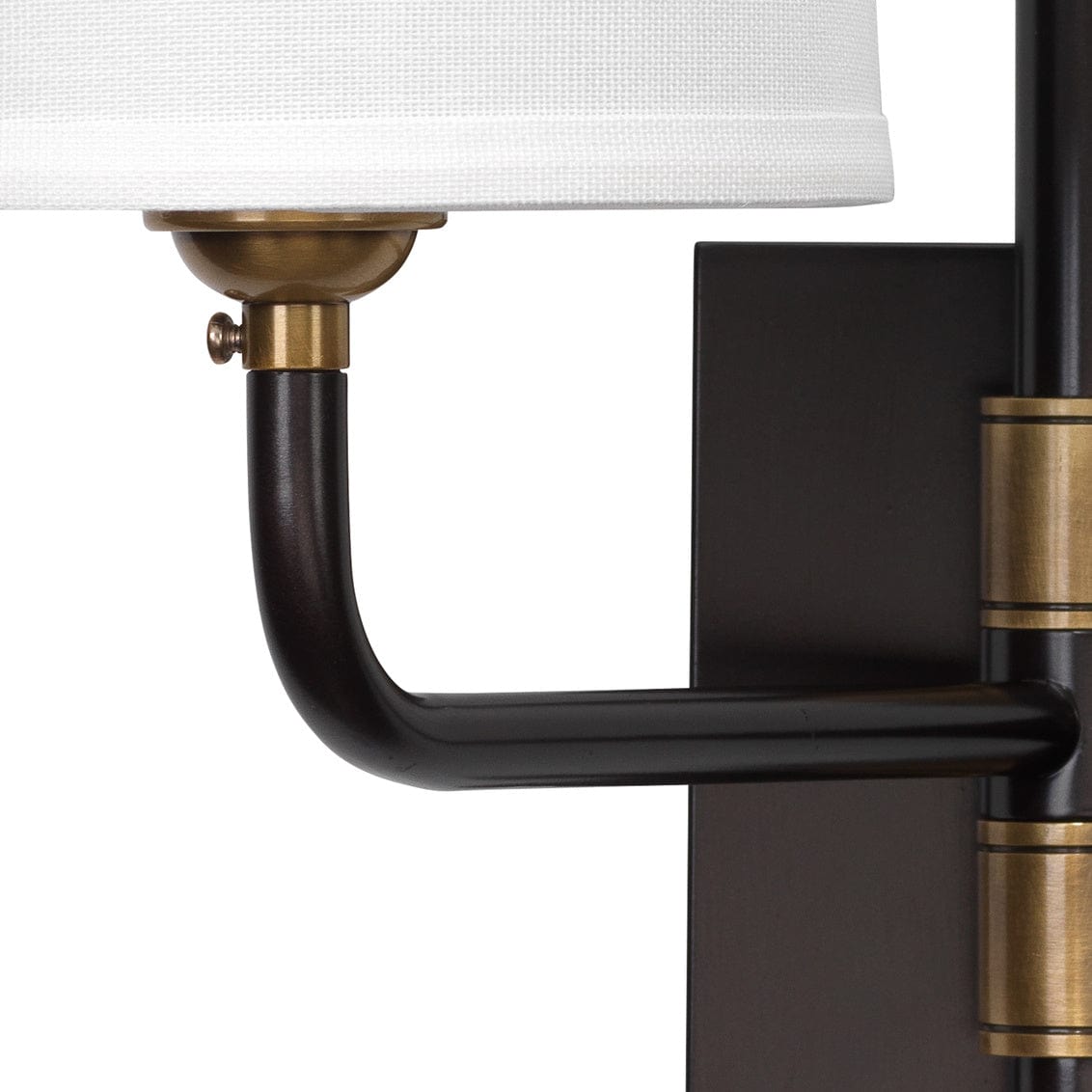 Jamie Young Co. Lawton Double Arm Wall Sconce Wall Sconces jamie-young-4LAWT-DBOB