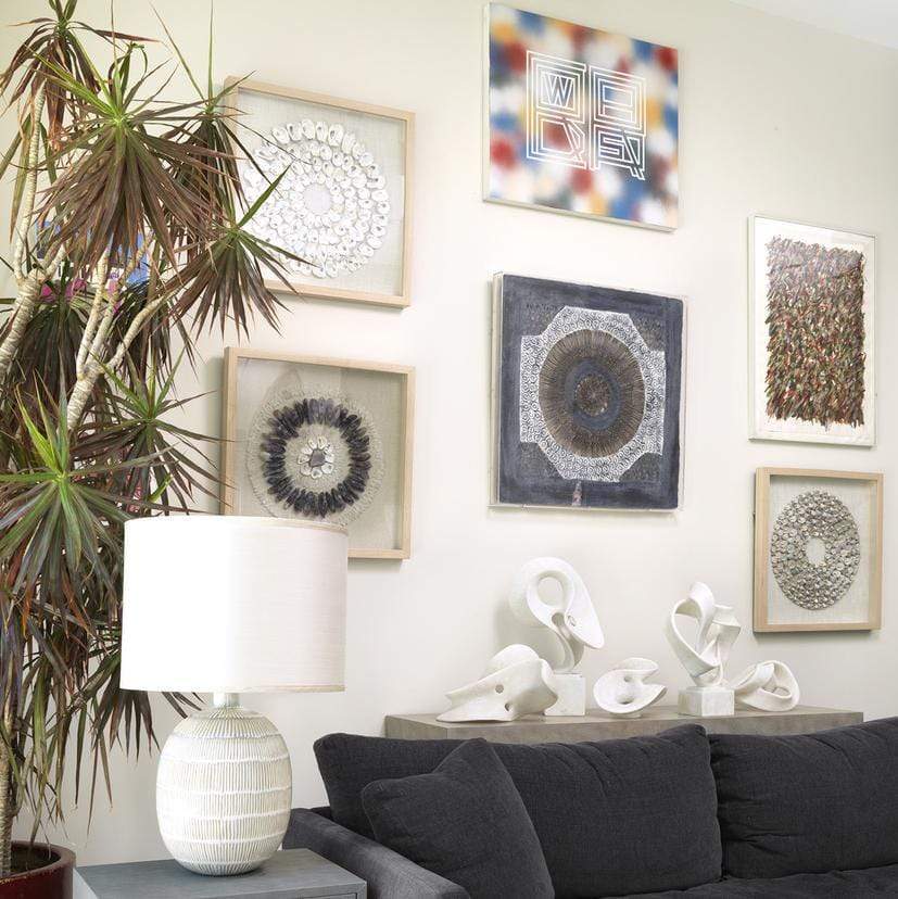 Jamie Young Co. Maldives Framed Wall Art Wall jamie-young-8MALD-WHAB 688933031515