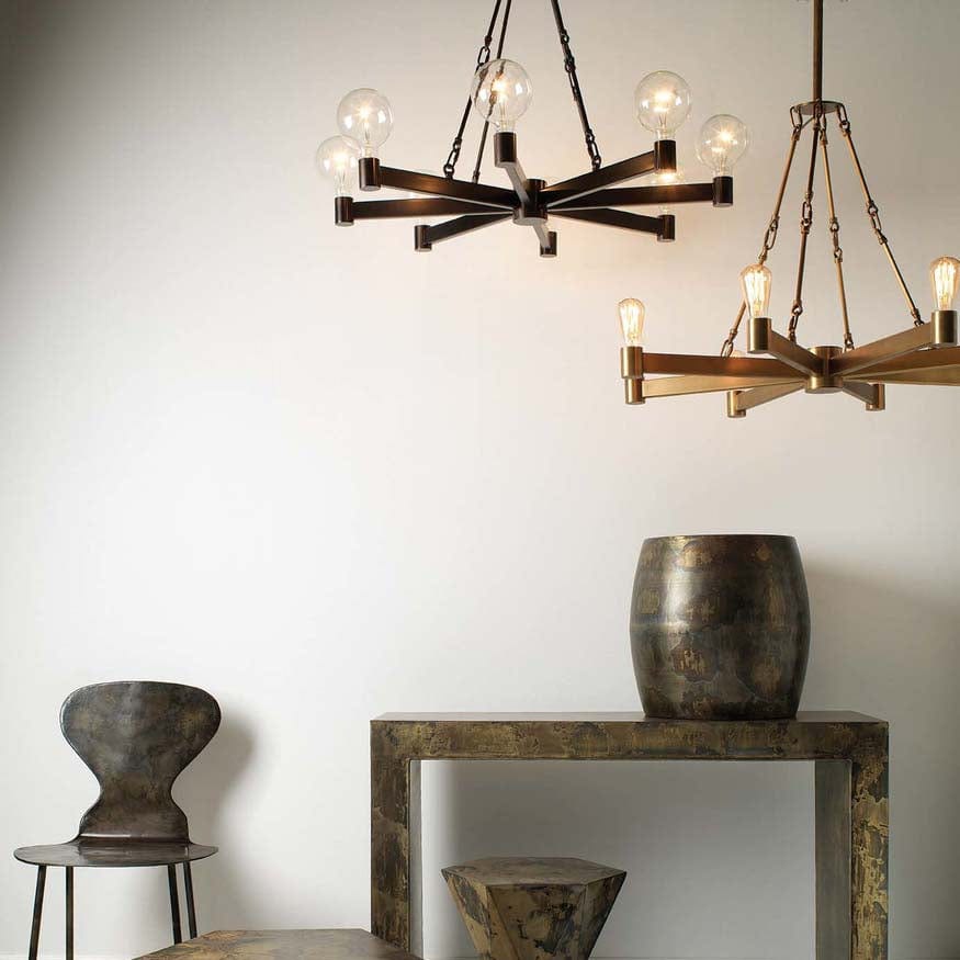 Jamie Young Co. Manchester 8 Light Chandelier Lighting