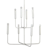 Jamie Young Co. Mercer Two Tier Chandelier Lighting jamie-young-5MERC-CHWH 688933026702