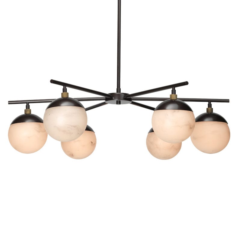 Jamie Young Co. Metro 6 Light Chandelier Chandeliers jamie-young-5METR6-CHOB