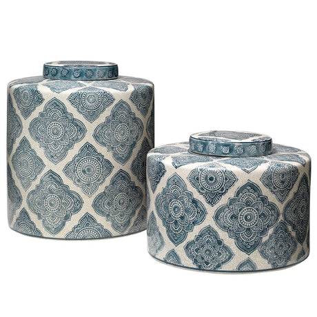 Jamie Young Co. Oran Canisters (Set of 2) Decor Jamie-Young-7ORAN-CABL 00688933018455
