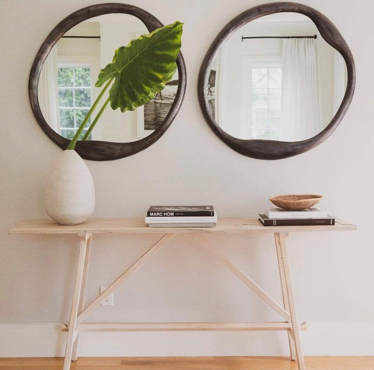 Jamie Young Co. Organic Round Mirror Mirrors