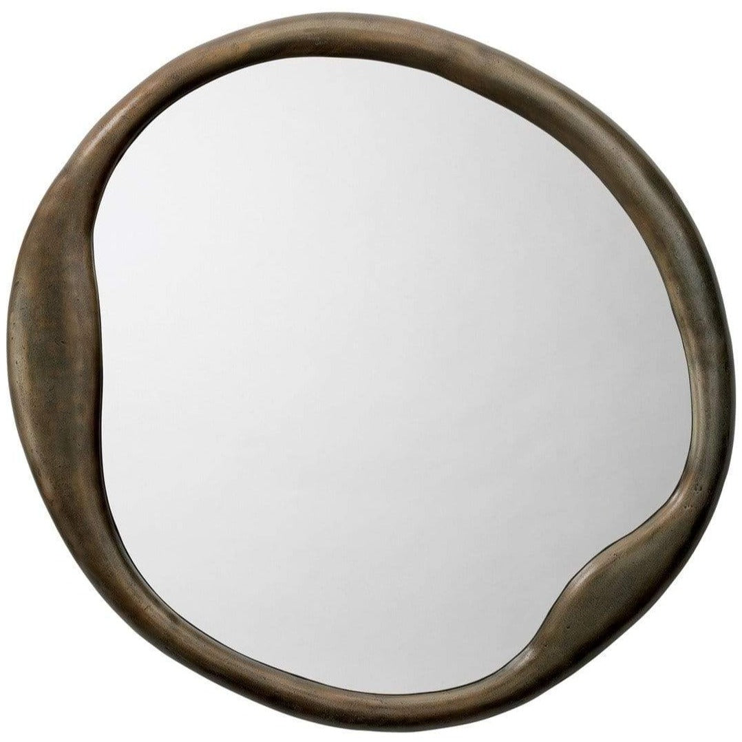 Jamie Young Co. Organic Round Mirror Mirrors jamie-young-co-7ORGA-MIAB 688933022193