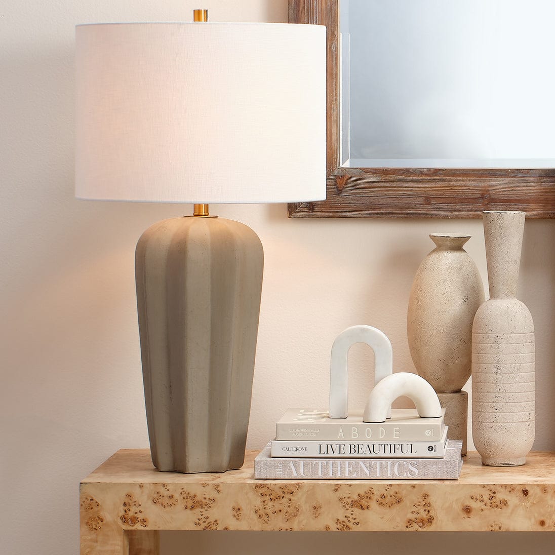 Jamie Young Co. Ostrich Object Pillow & Decor jamie-young-7OSTR-OBWH