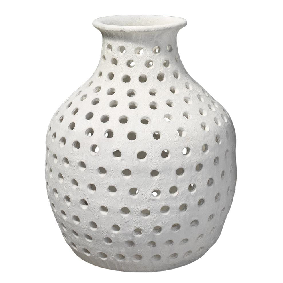 Jamie Young Co. Porous Vase Pillow & Decor jamie-young-7PORU-SMWH 688933022384