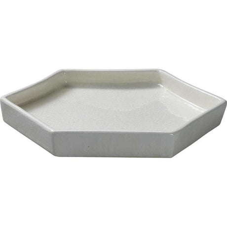 Jamie Young Co. Porto Tray - White Decor Jamie-Young-7PORT-SMWH 00688933018448