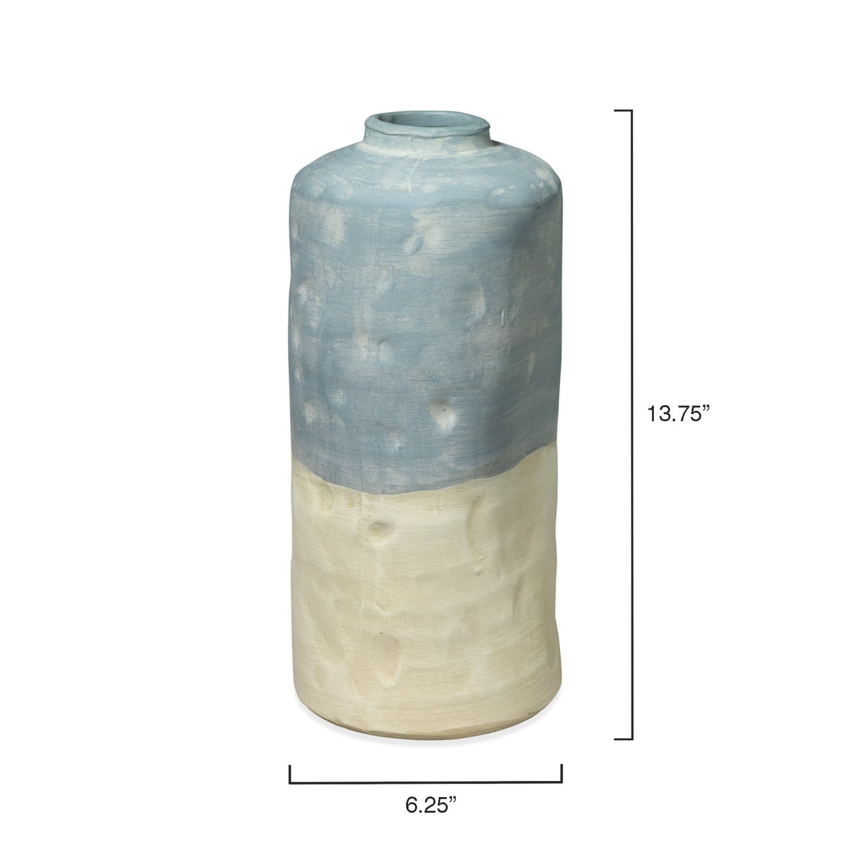 Jamie Young Co. Sedona Vessels (Set of 3) - Blue Decor Jamie-Young-7SEDO-VEBL 00688933018301