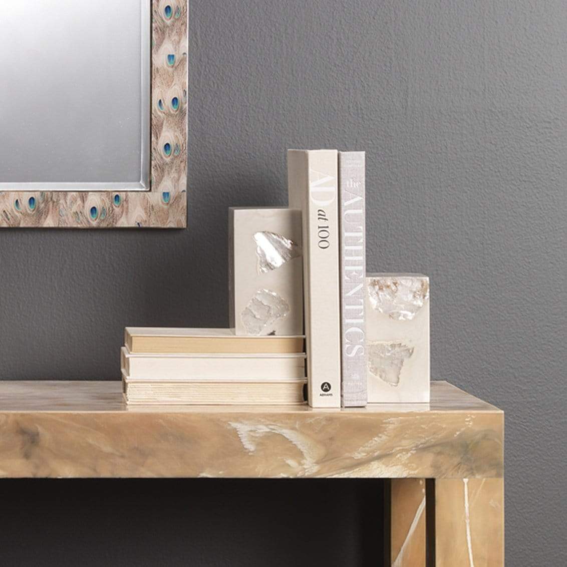 Jamie Young Co. Slab Bookends (Set of 2) Pillow & Decor jamie-young-7SLAB-BECL