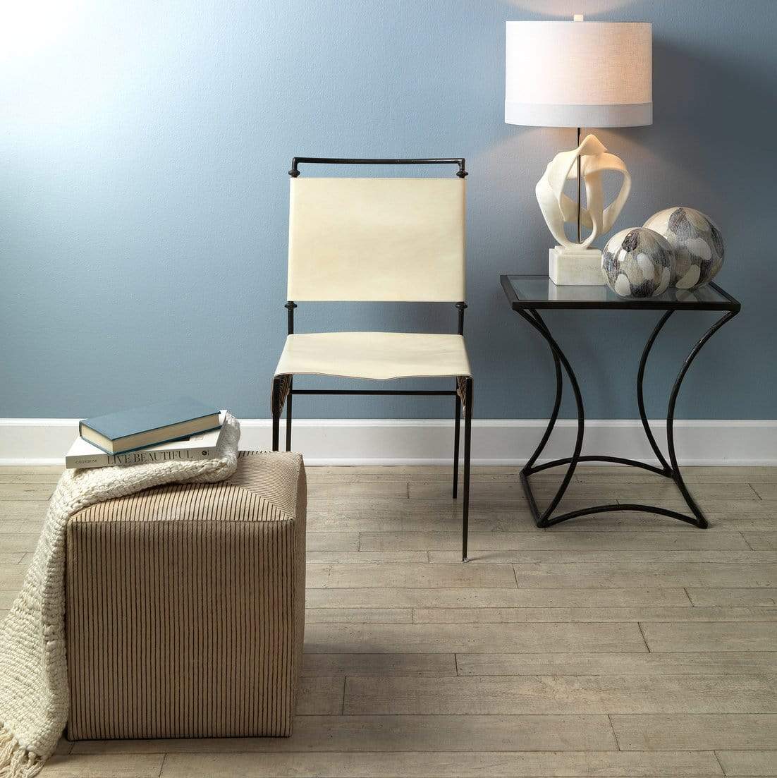 Jamie Young Co. Sweetwater Dining Chair Furniture jamie-young-20SWEE-DCWH