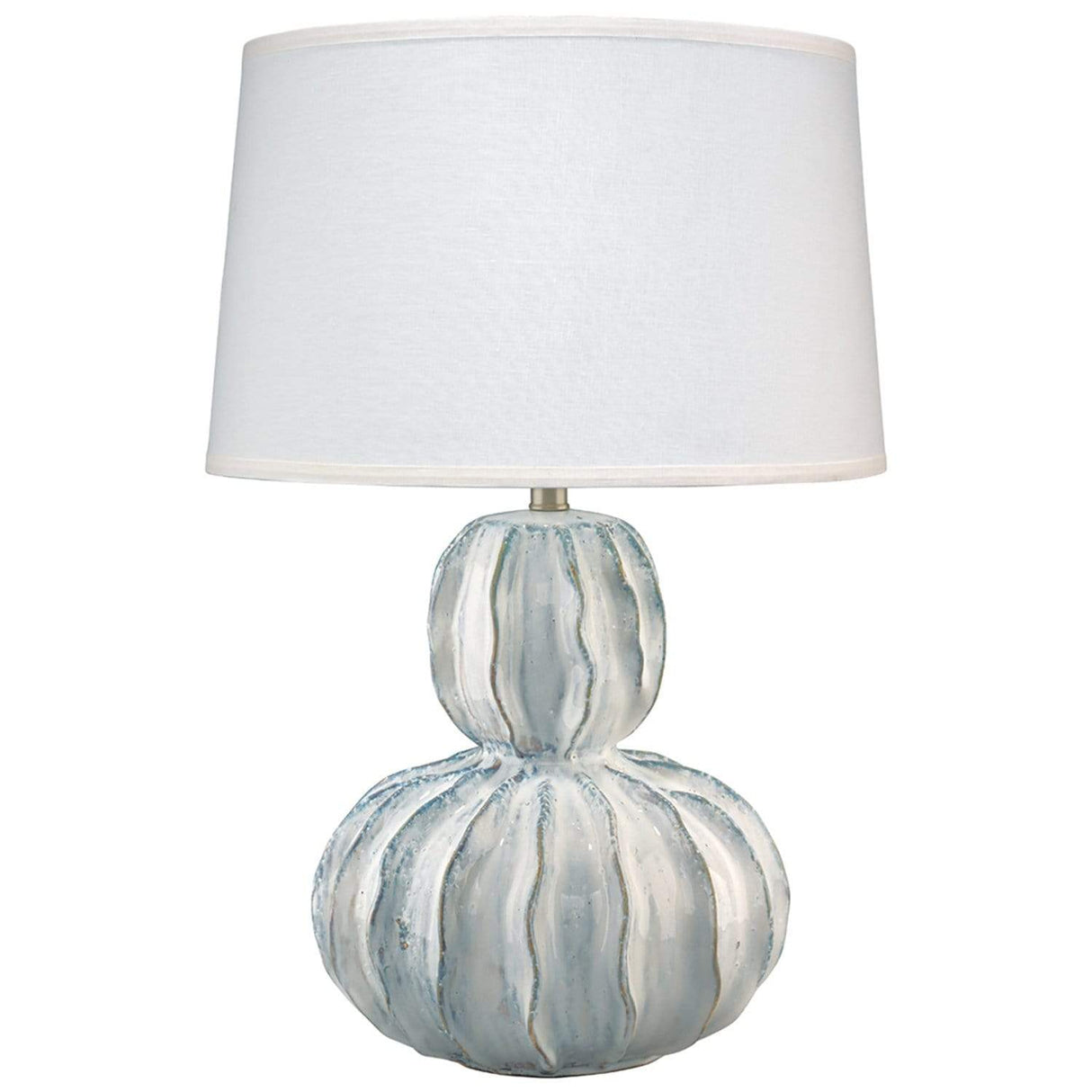 Jamie Young Oceane Gourd Table Lamp Lighting jamie-young-9OCEAWHC131G 00688933025347