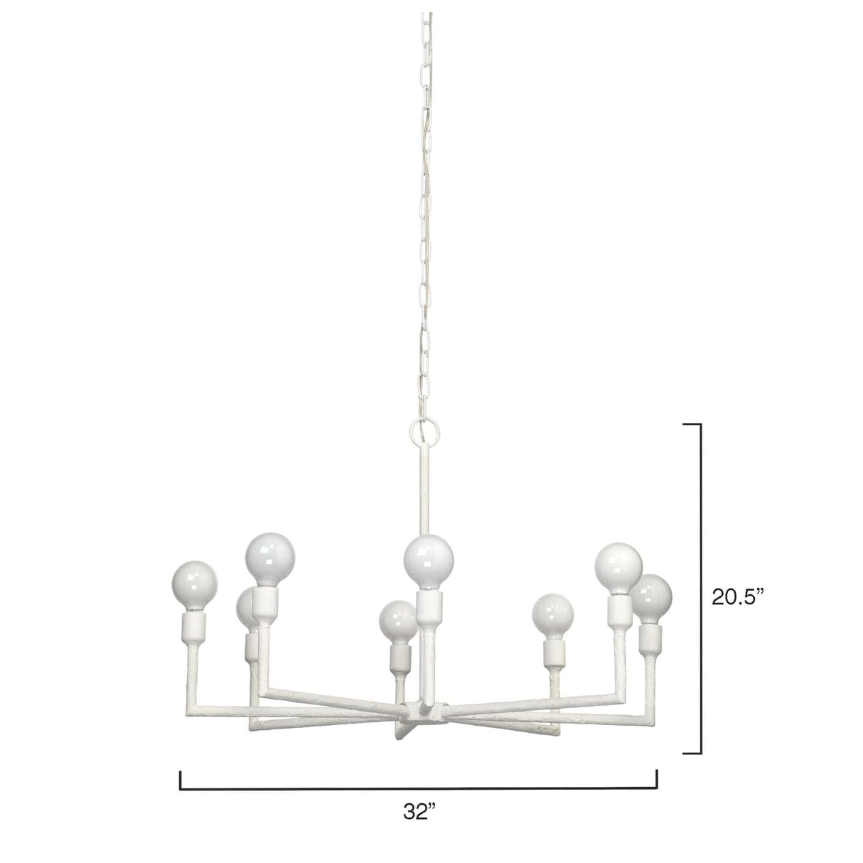 Jamie Young Park Chandelier Lighting jamie-young-5PARK-CHWH 00688933026719