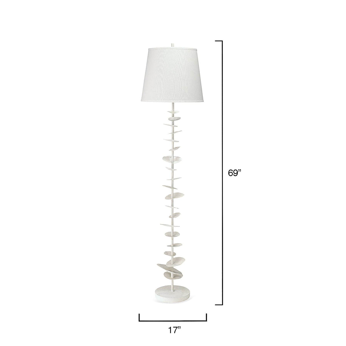 Jamie Young Petals Floor Lamp Lighting jamie-young-1PETA-FLWH 00688933026269