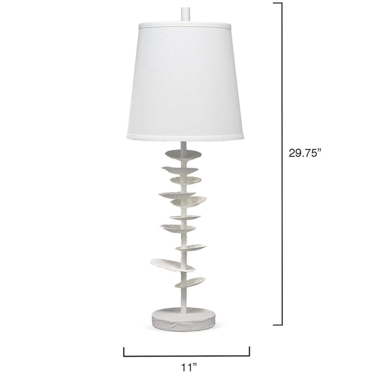 Jamie Young Petals Table Lamp Lighting jamie-young-9PETALSTLWH 00688933027341
