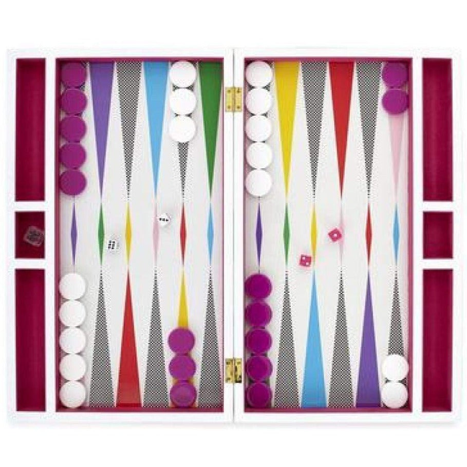 Jonathan Adler Checkerboard Backgammon Set Pillow & Decor jonathan-adler-30513