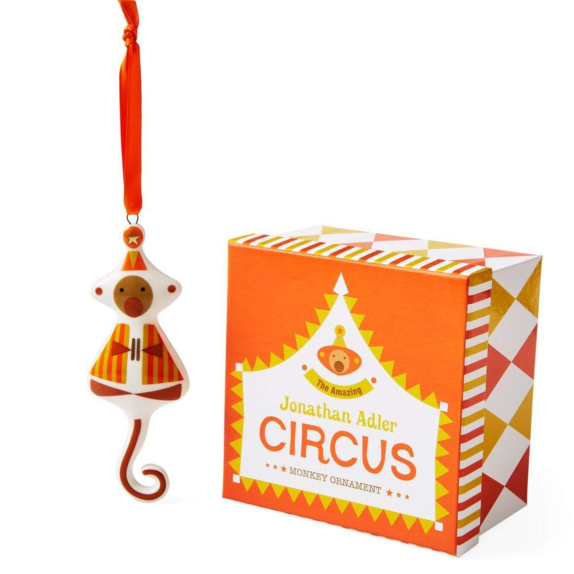 Jonathan Adler Circus Monkey Ornament Pillow & Decor jonathan-adler-31642