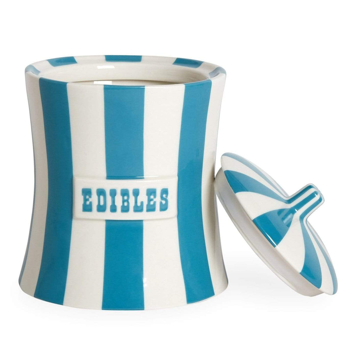 Jonathan Adler Edibles Canister - Teal Decor jonathan-adler-29390 00810023801023