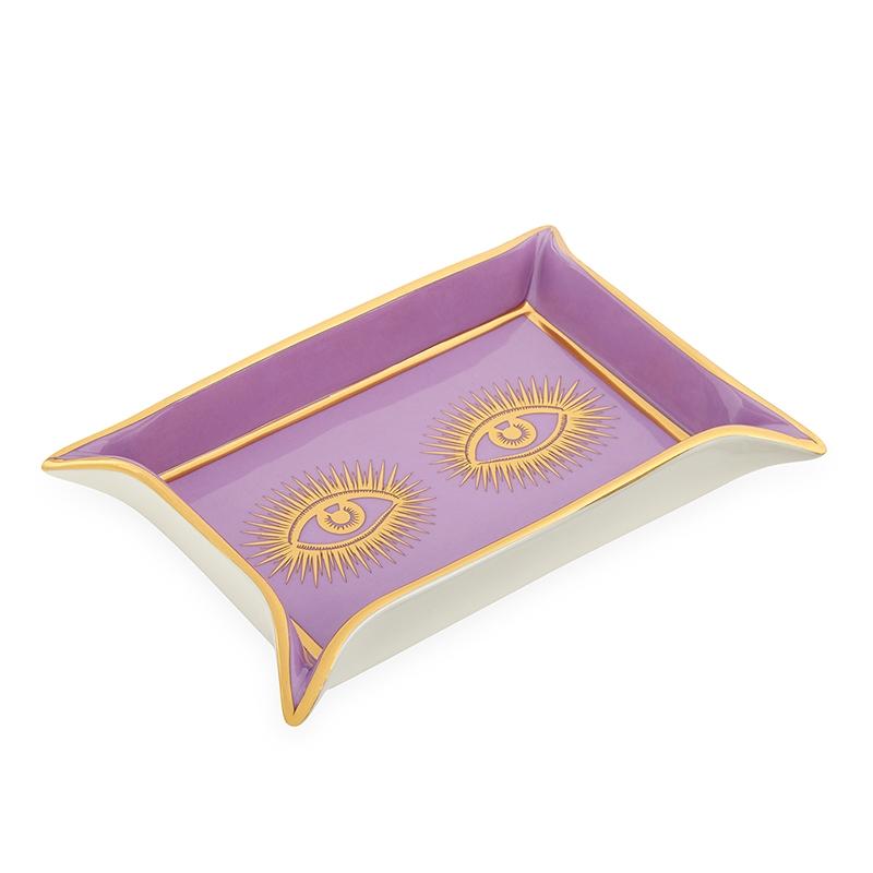 Jonathan Adler Eyes Valet Porcelain Tray Decor jonathan-adler- 26554 00848539064298