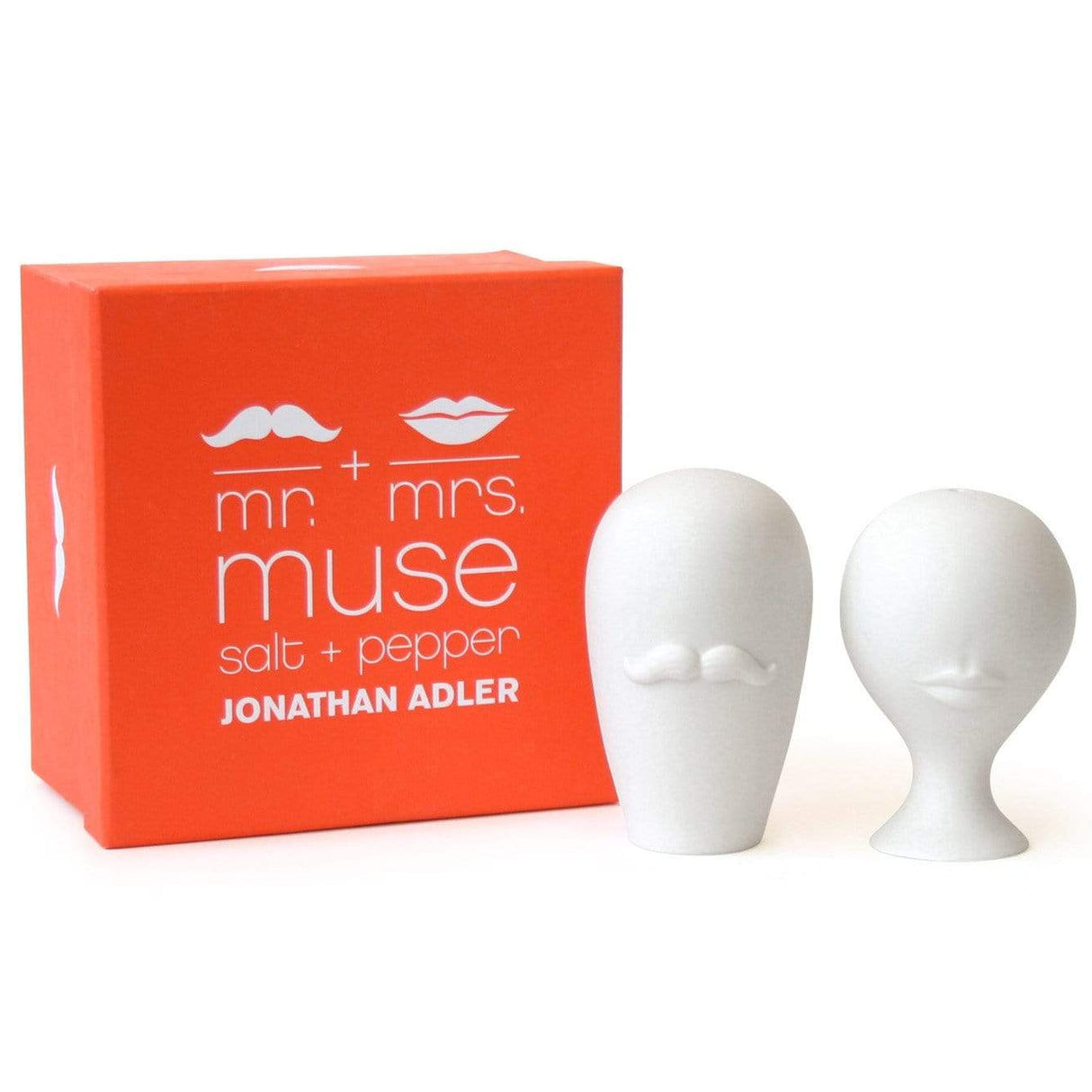 Jonathan Adler Mr & Mrs Muse Salt & Pepper Shakers Decor jonathan-adler-6126 00810066012134