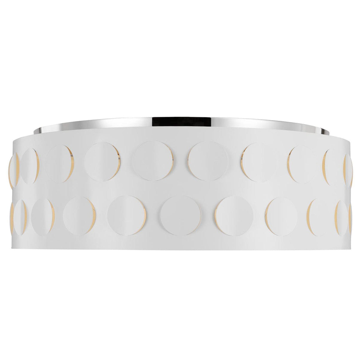 Kate Spade Dottie Flush Mount Lighting kate-spade-KSF1024PN 014817620139