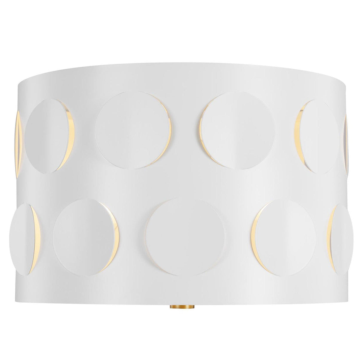 Kate Spade Dottie Small Flush Mount Lighting kate-spade-KSF1002BBS 014817620061