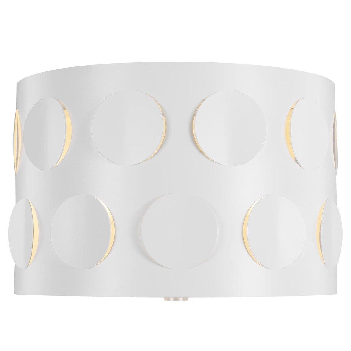 Kate Spade Dottie Small Flush Mount Lighting kate-spade-KSF1002BBS 014817620061