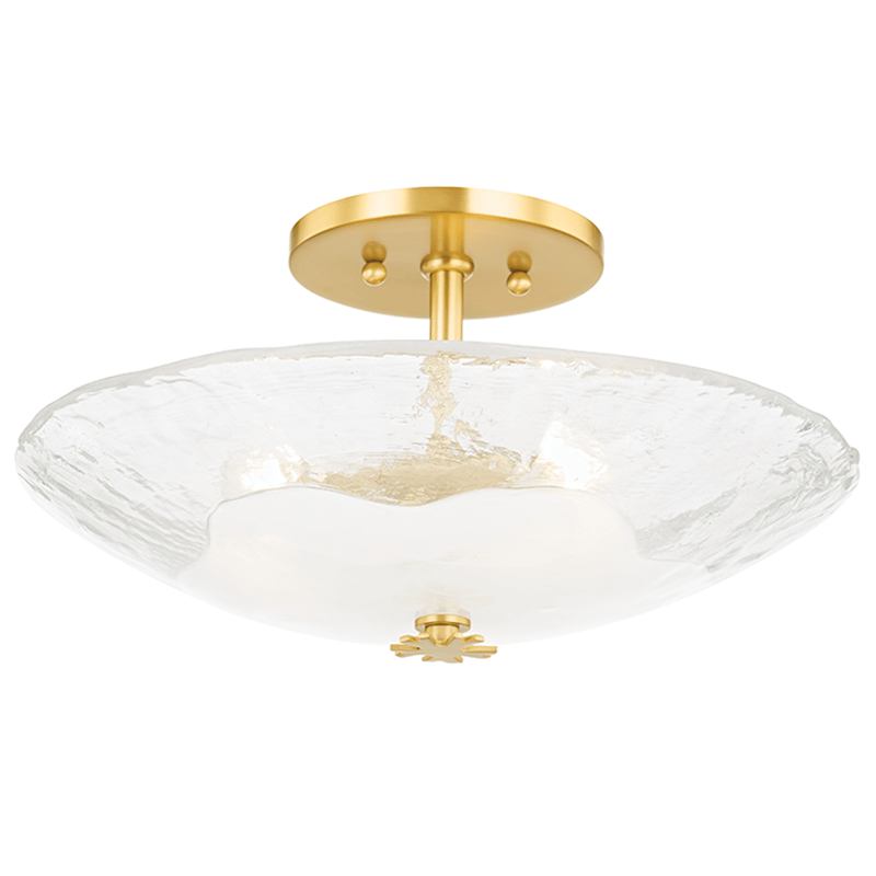Kelly Behun Lago Semi-Flush Mount Lighting hudson-valley-KBS1742503S-AGB