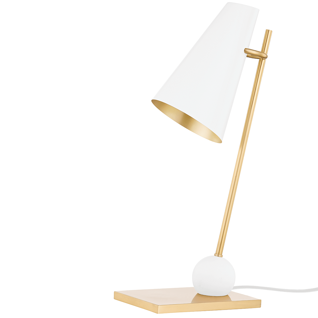Kelly Behun Piton Table Lamp Lighting hudson-valley-KBS1745201-AGB/SWH