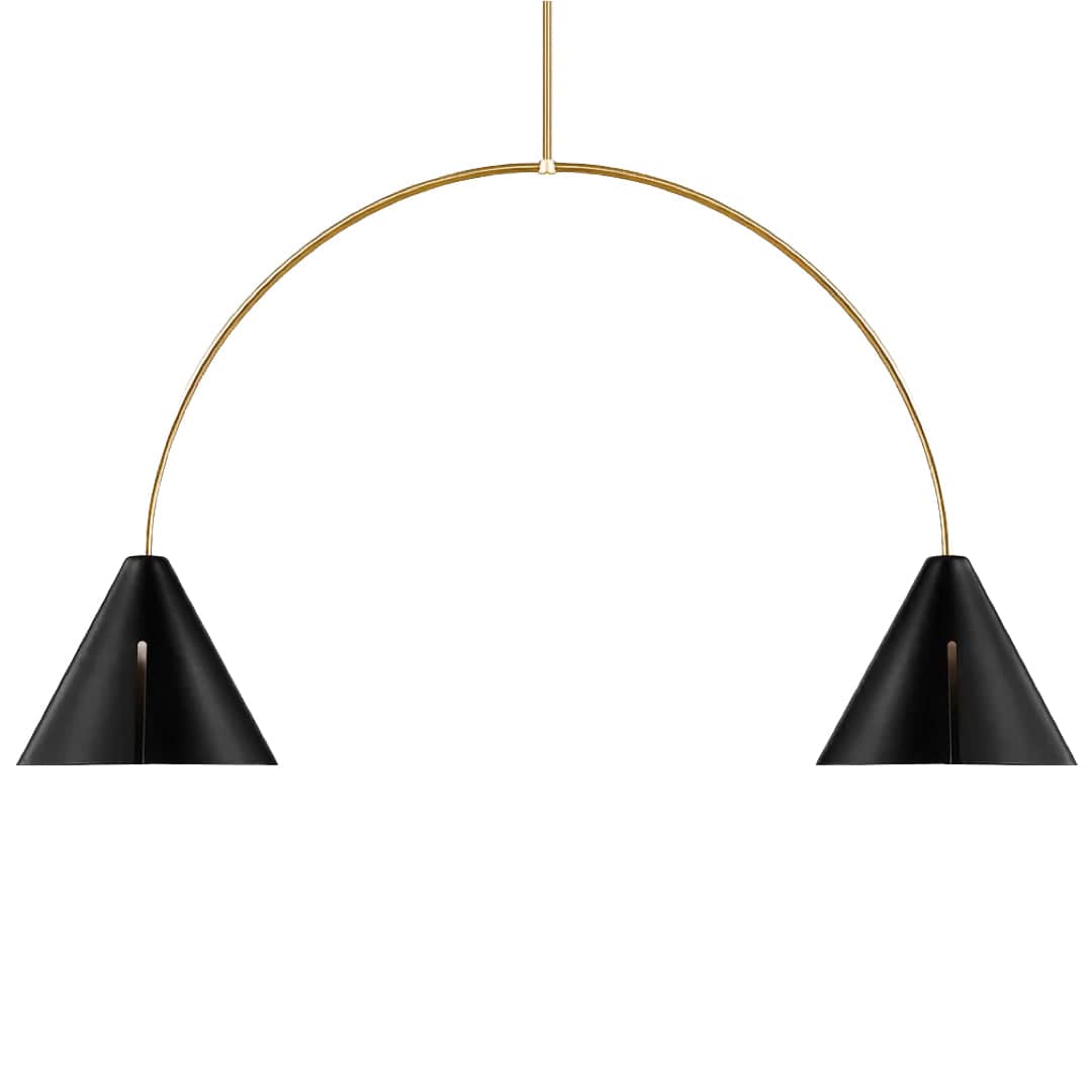 Kelly Wearstler Cambre Linear Chandelier Lighting