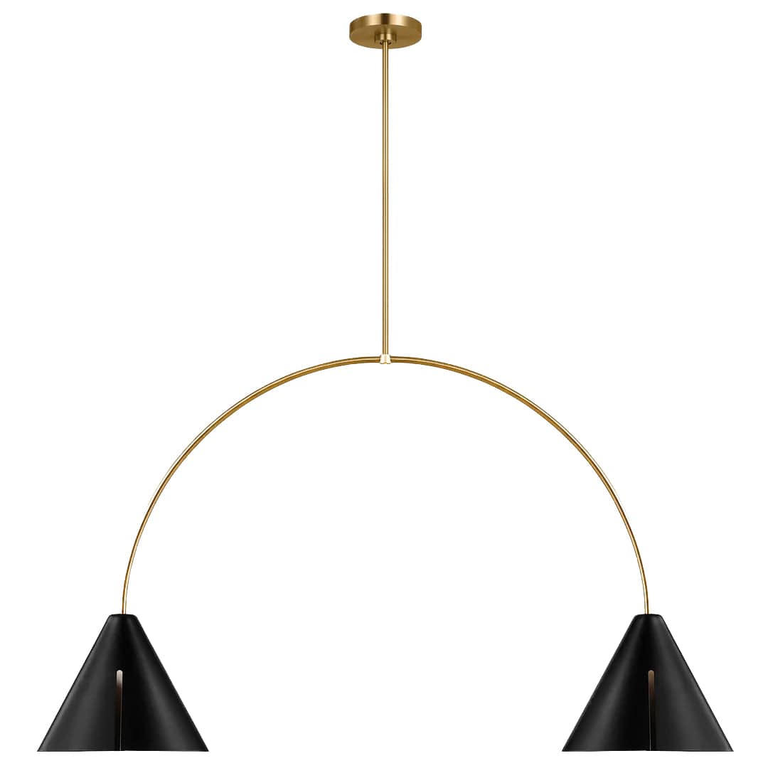Kelly Wearstler Cambre Linear Chandelier Lighting
