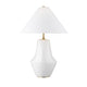 Kelly Wearstler Contour Short Table Lamp - Artic White Lighting kelly-wearstler-KT1221ARC1