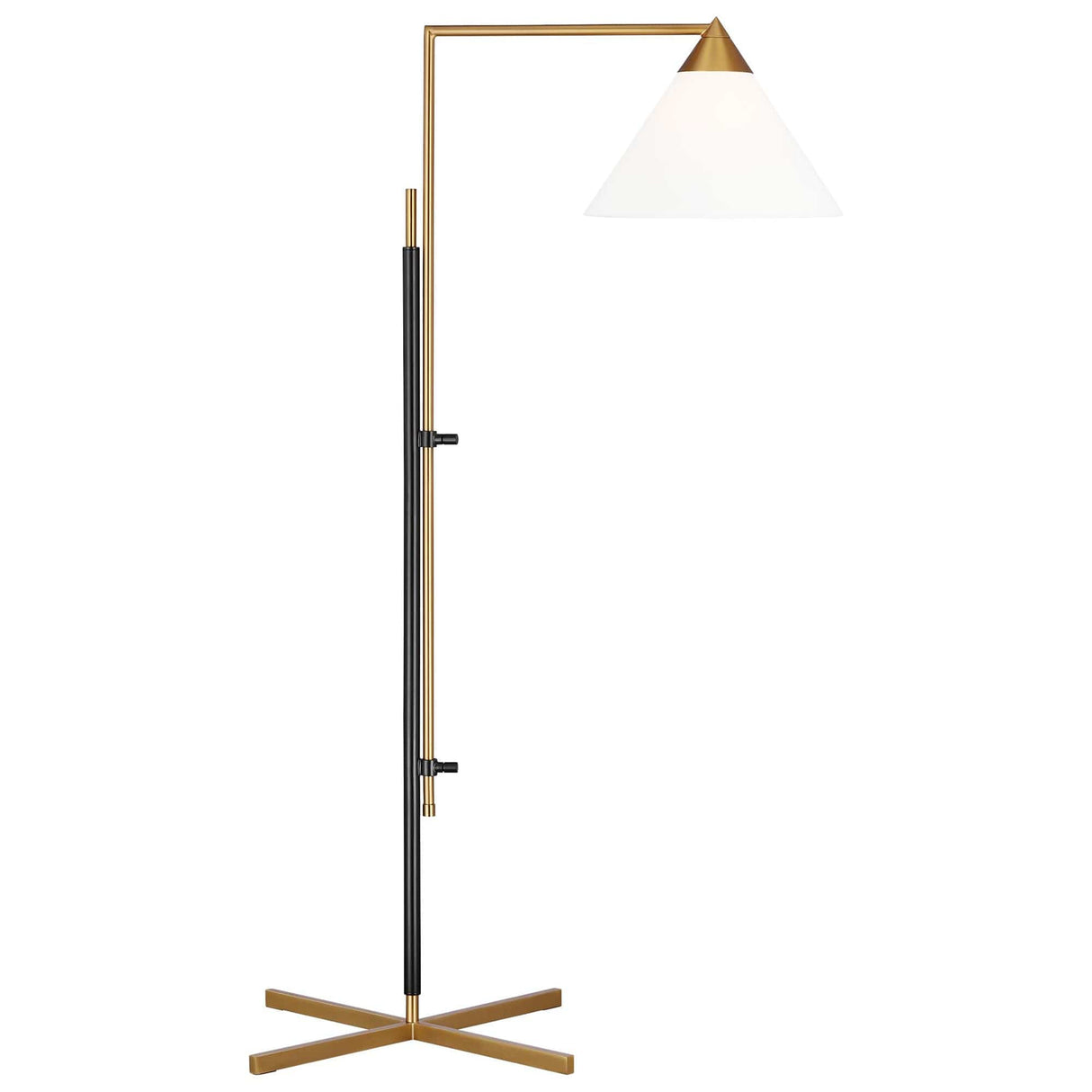 Kelly Wearstler Franklin Task Floor Lamp Lighting kelly-wearstler-KT1301BBSBNZ1 014817618556